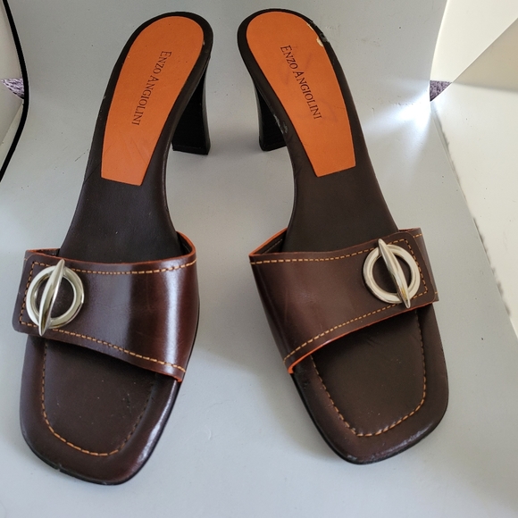 Enzo Angiolini slip on heels - Picture 2 of 6